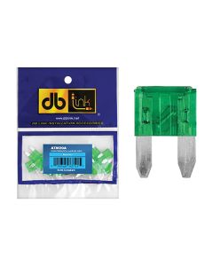 DB Link ATM30A ATM Mini Fuses, 25 pk (30 Amps)